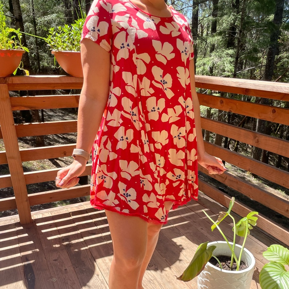 Floral Silence + Noise Dress Size L